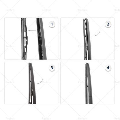 Rear Windscreen Wiper Blade & Arm Set for Audi Q7 2006-2015