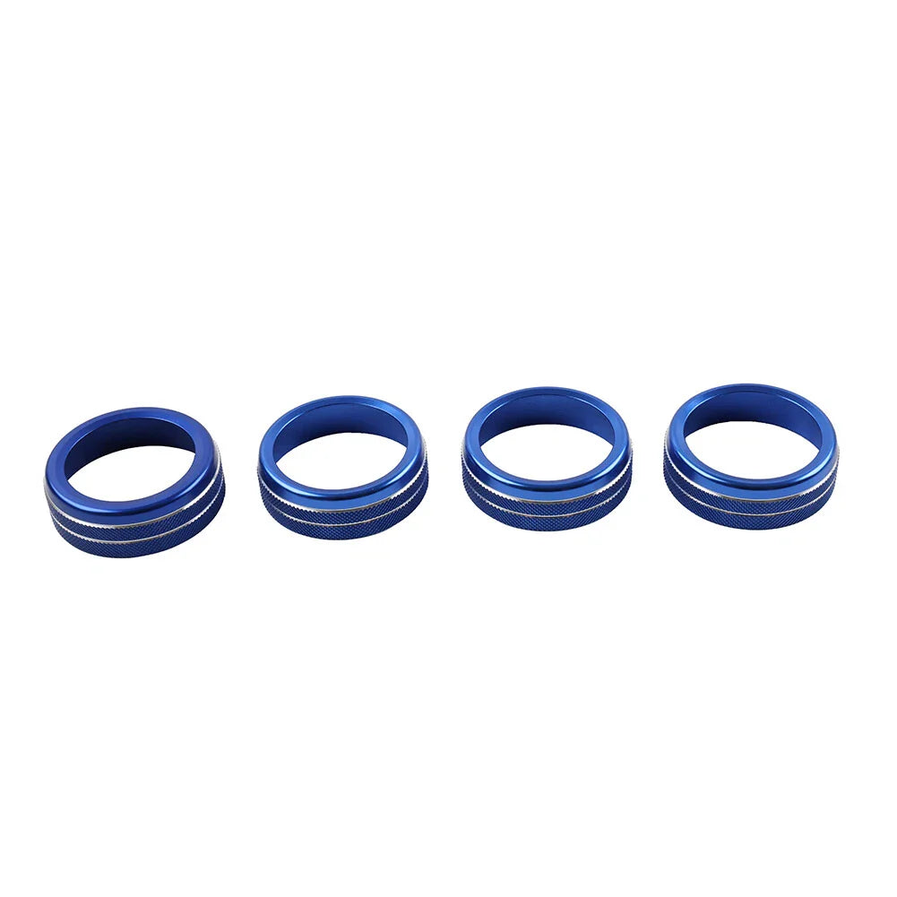 Blue AC Climate Control Knob Trim for Toyota Tacoma (2016-2023)