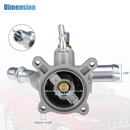 Engine Coolant Thermostat Housing Water Inlet for Dodge Jeep (2007-2018)