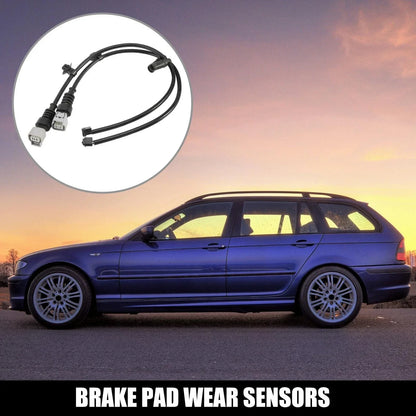 2 x Front Brake Pad Wear Warning Sensors for Lexus LS460 (2002-2019)