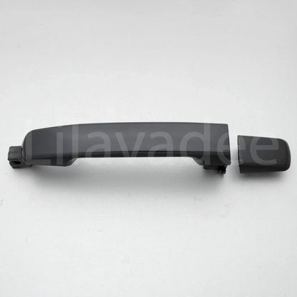Black Glossy Outer Door Handle Left for Nissan Navara D40 Frontier (2005-2015)