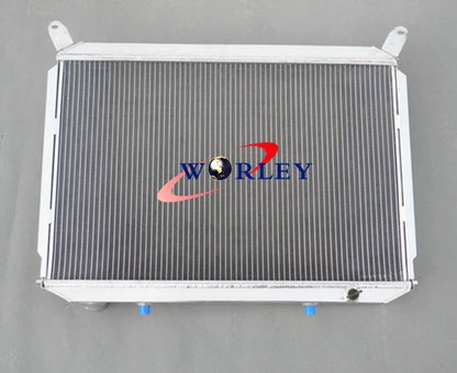 Aluminum Radiator + Fans for Nissan 300ZX 3.0L V6 (1984-1989)