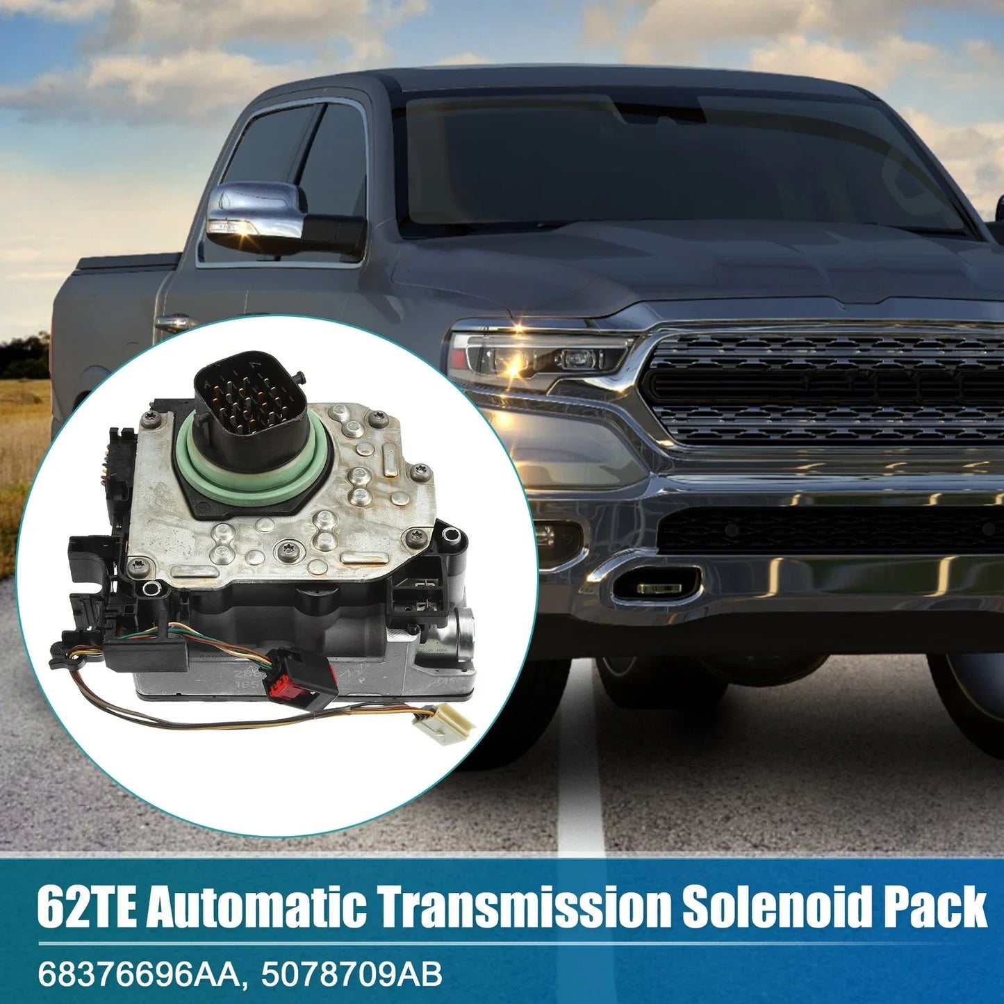 Transmission Solenoid Assembly Block Pack for Chrysler Dodge (2011-2019)