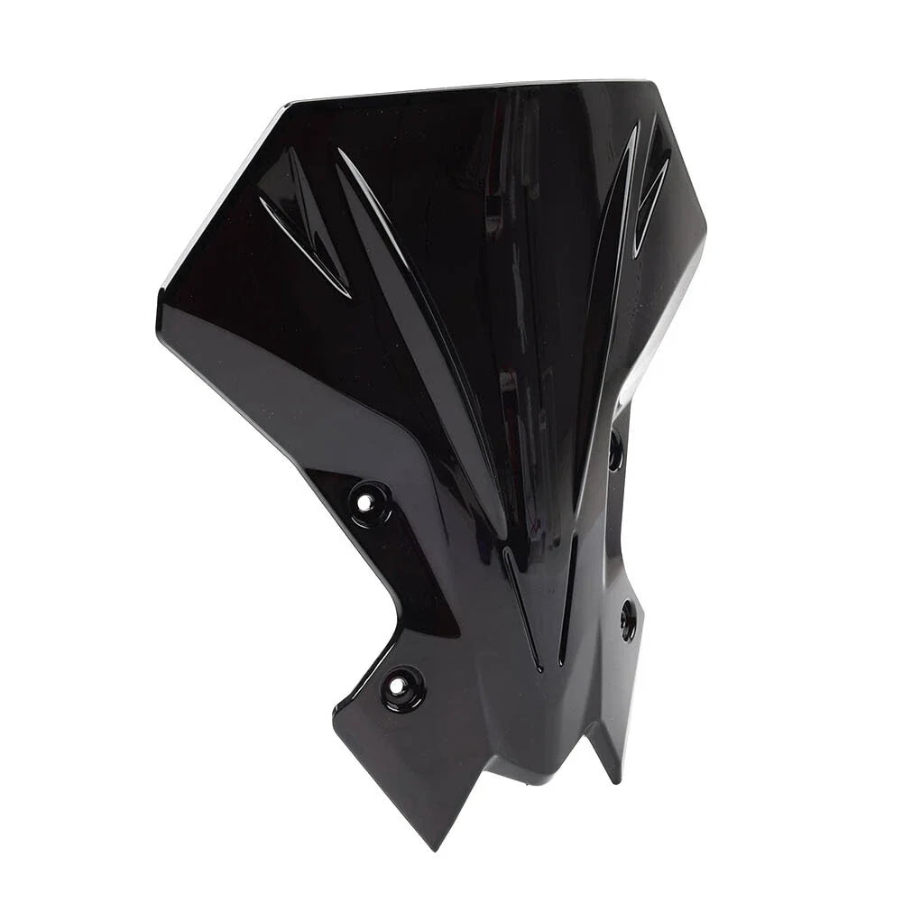 Black Windshield Visor Deflector for Kawasaki Z900 (2020-2024)