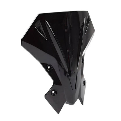 Black Windshield Visor Deflector for Kawasaki Z900 (2020-2024)