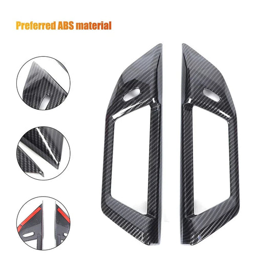 ABS Carbon Fiber Trim for B Pillar Vent for BMW 5 Series G60 (2024–2024)