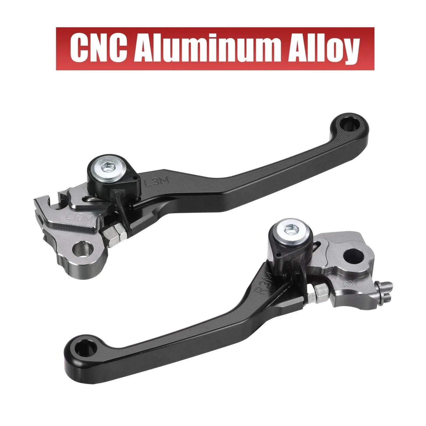 Motorcycle Brake Clutch Levers 2 x for Honda CRF250R CRF450R (2007-2020) Black