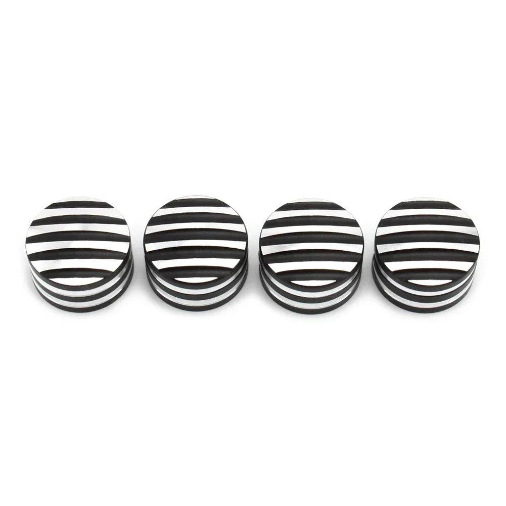 4 x Billet Machined Head Bolt Cover Caps for Triumph T120 Thruxton (2016-2023)