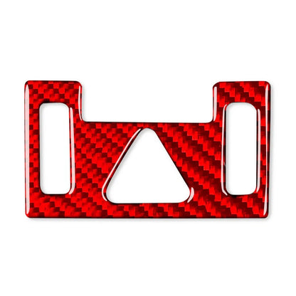 Mergency Light Button Frame Trim for Kia K3 Forte (2019-2021) Carbon Fiber Red