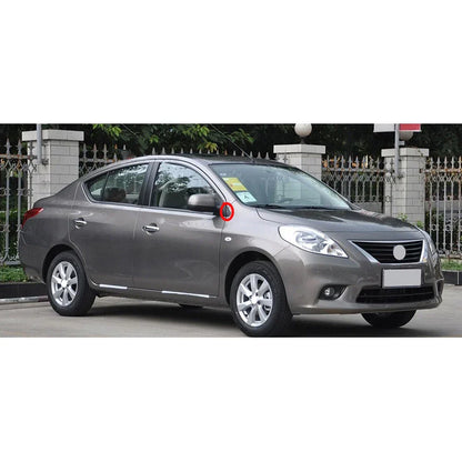 Right Side Fender Corner Window Mirror Trim for Nissan Versa (2012-2014)