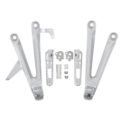 Silver Footrests Bracket for Honda CBR1000RR (2004-2007)