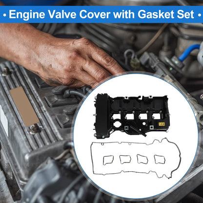 Front Engine Valve Cover w/ Gasket for Mercedes-Benz C 230 1.8L (2000-2007)