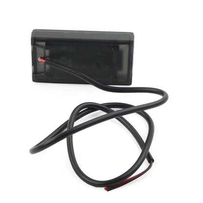 12V Digital LED Display Voltmeter Gauge for Motorcycle (No Year Specified)