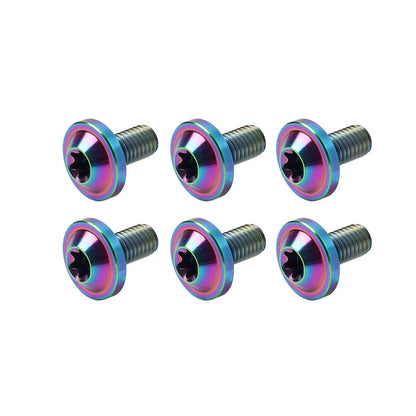 6 x M5x30mm Alloy Torx Head Screws for Bike Motorcycle