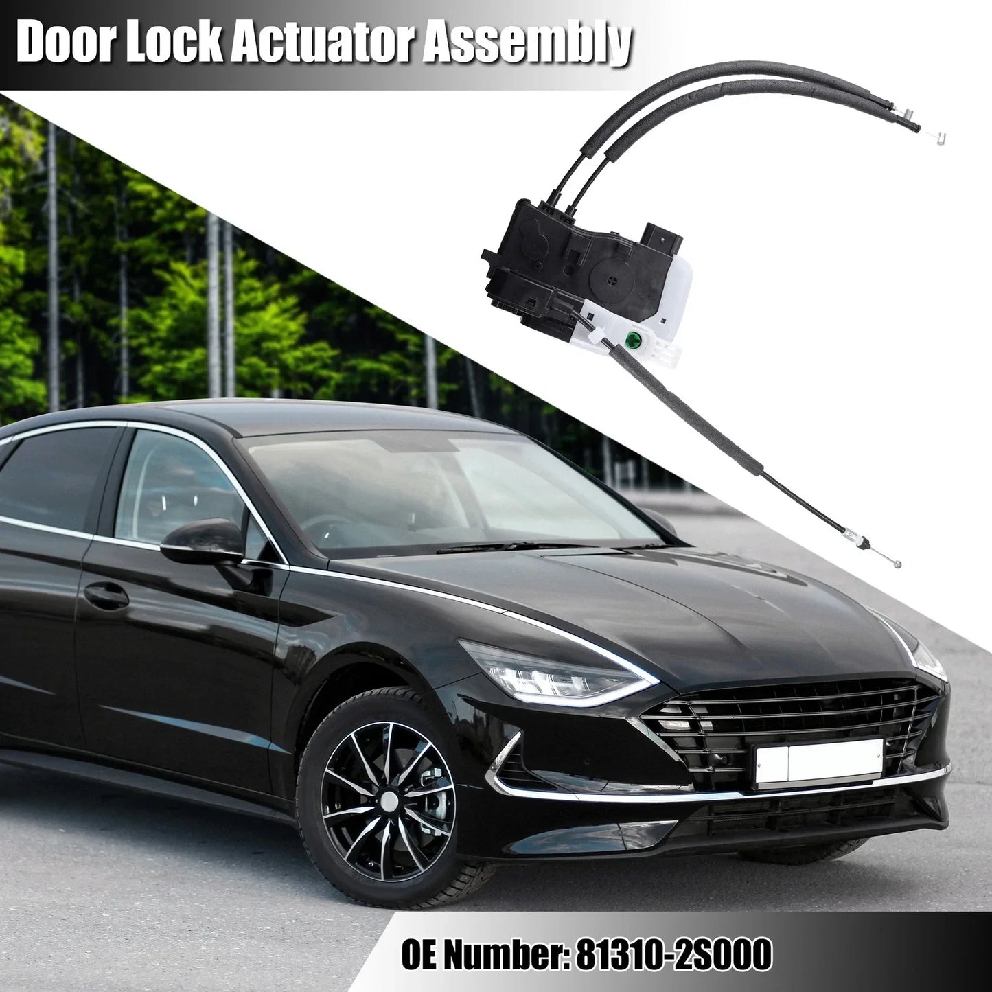 Front Left Door Latch Lock Actuator for Hyundai Tucson (2011-2015)