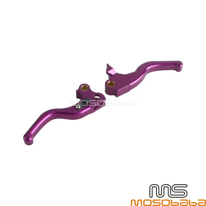 Purple Brake Clutch Lever for Harley Touring Street Glide Road Glide (1996-2007)