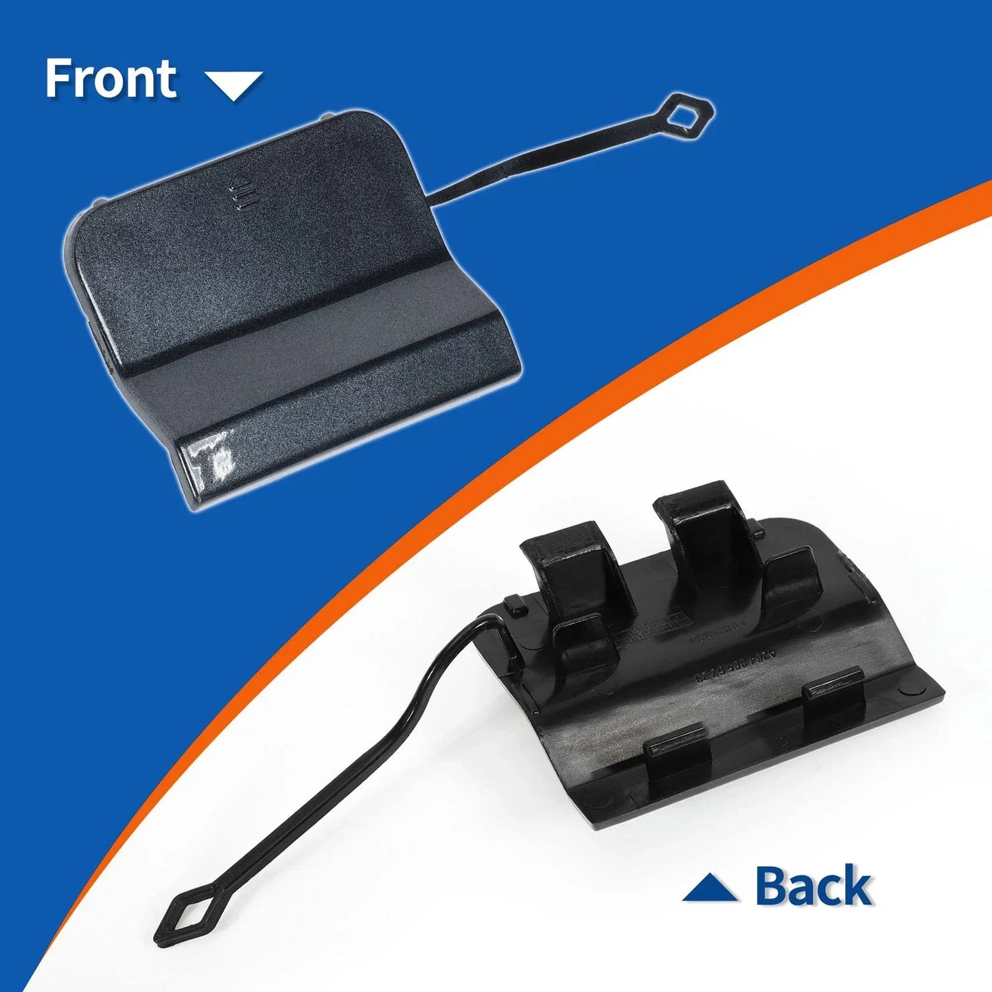 Rear Right Tow Hook Cover for Mercedes-Benz C-Class AMG (2012-2015)