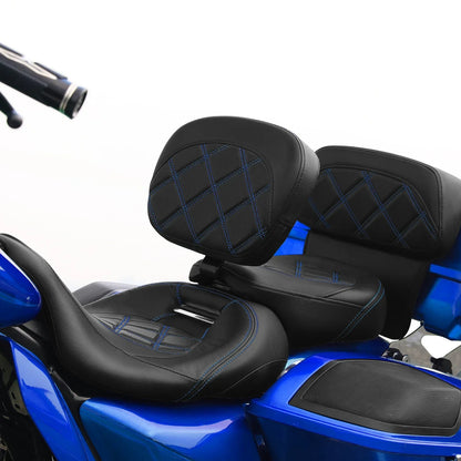 Driver Backrest for Harley Touring Road Street Electra Glide (2009-2023)