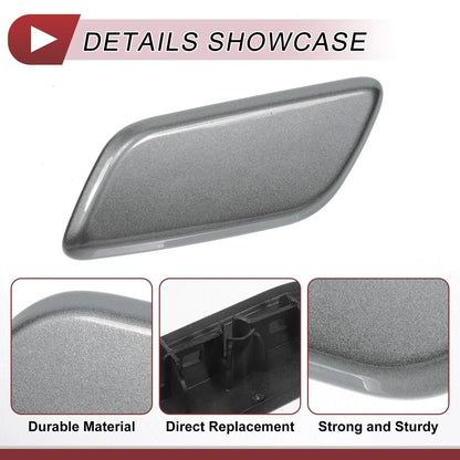 Front Left Washer Nozzle Cover for Lexus LX570 (2013-2015) - Grey 1 x Cap