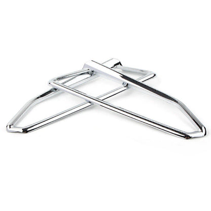 Motor Gloss Chrome Front Light Trim Accents for Honda Goldwing GL1800 (2018-2023)