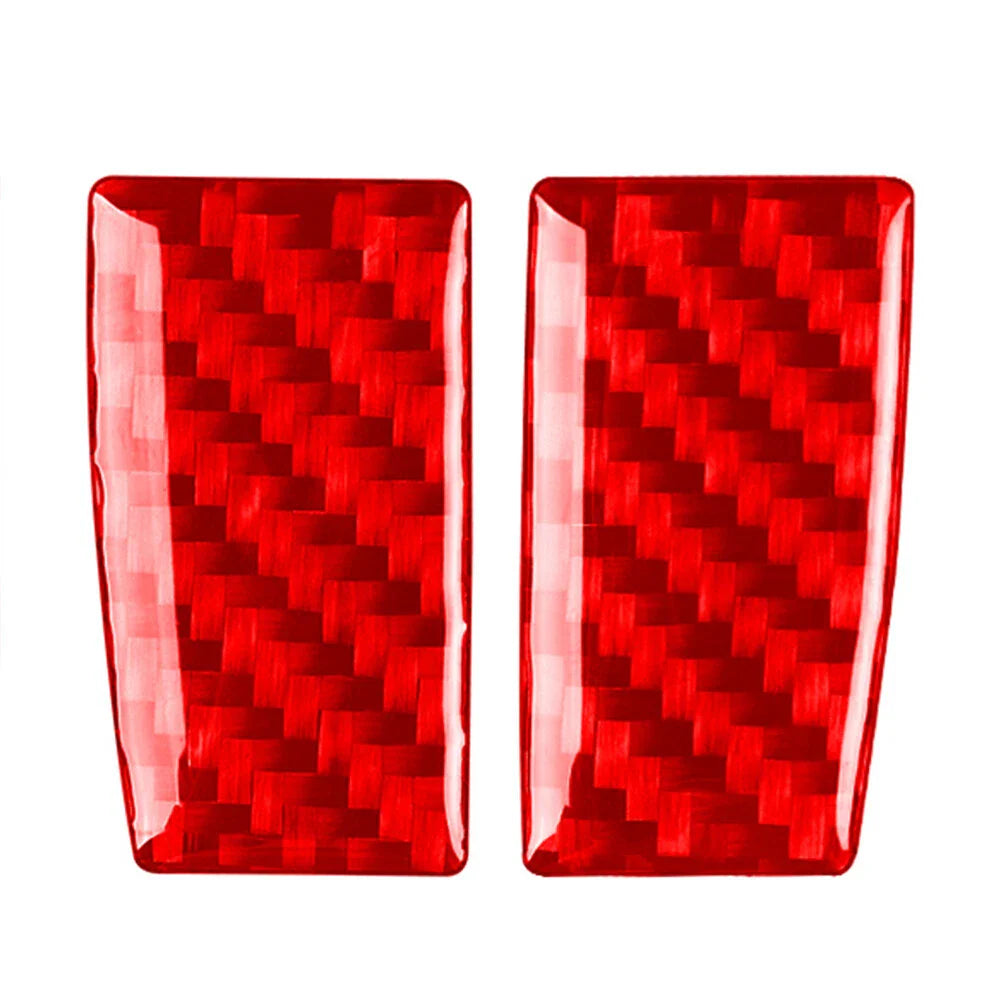 Red Radio CD Panel Side Button Cover Trim for Volkswagen Passat (2001-2005)