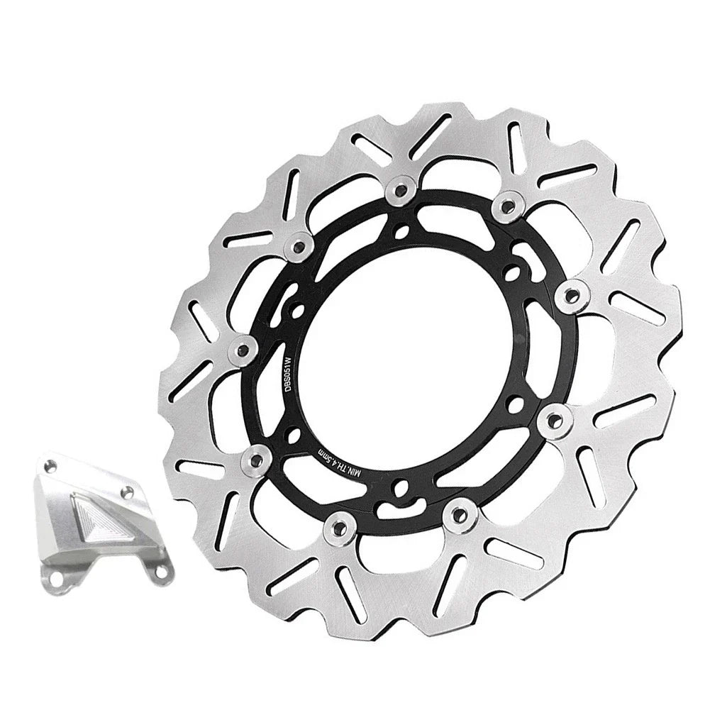Front Disc Brake Rotor for Kawasaki Ninja 250R EX250 (2008-2011) Black
