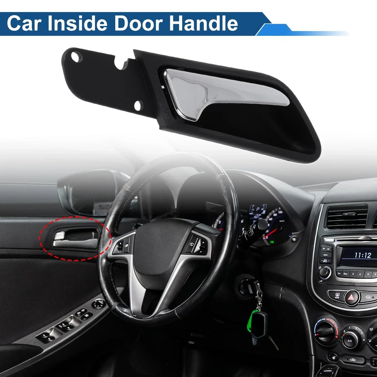 Driver Side Interior Door Handle for Mercedes-Benz (2004-2012)