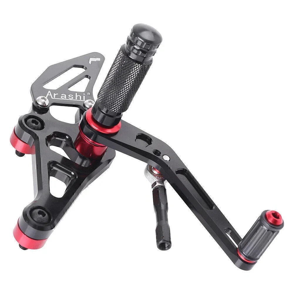 Adjustable Rearset Footpegs Kit for Yamaha MT-07 (2014-2017) Black