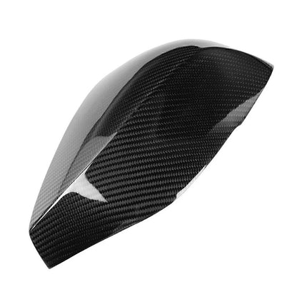 Carbon Fiber Side View Mirror Cover Caps for Infiniti Q50 Q60 Q70 QX30 (14-20)