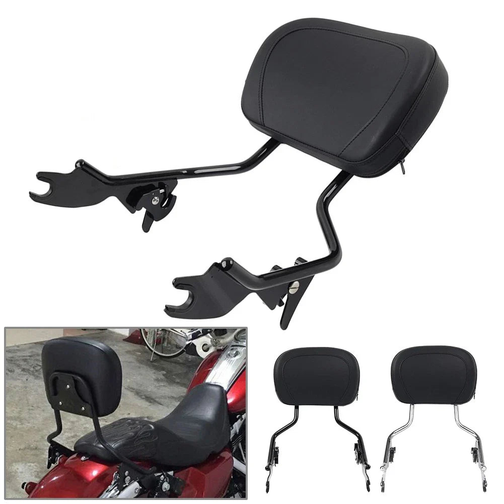 Sissy Bar Passenger Backrest for Road King Street Glide 2008-2016