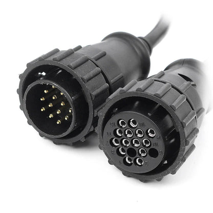 8PCS OBD2 Pro Car Diagnostic Tool Adapter Connectors for Trucks