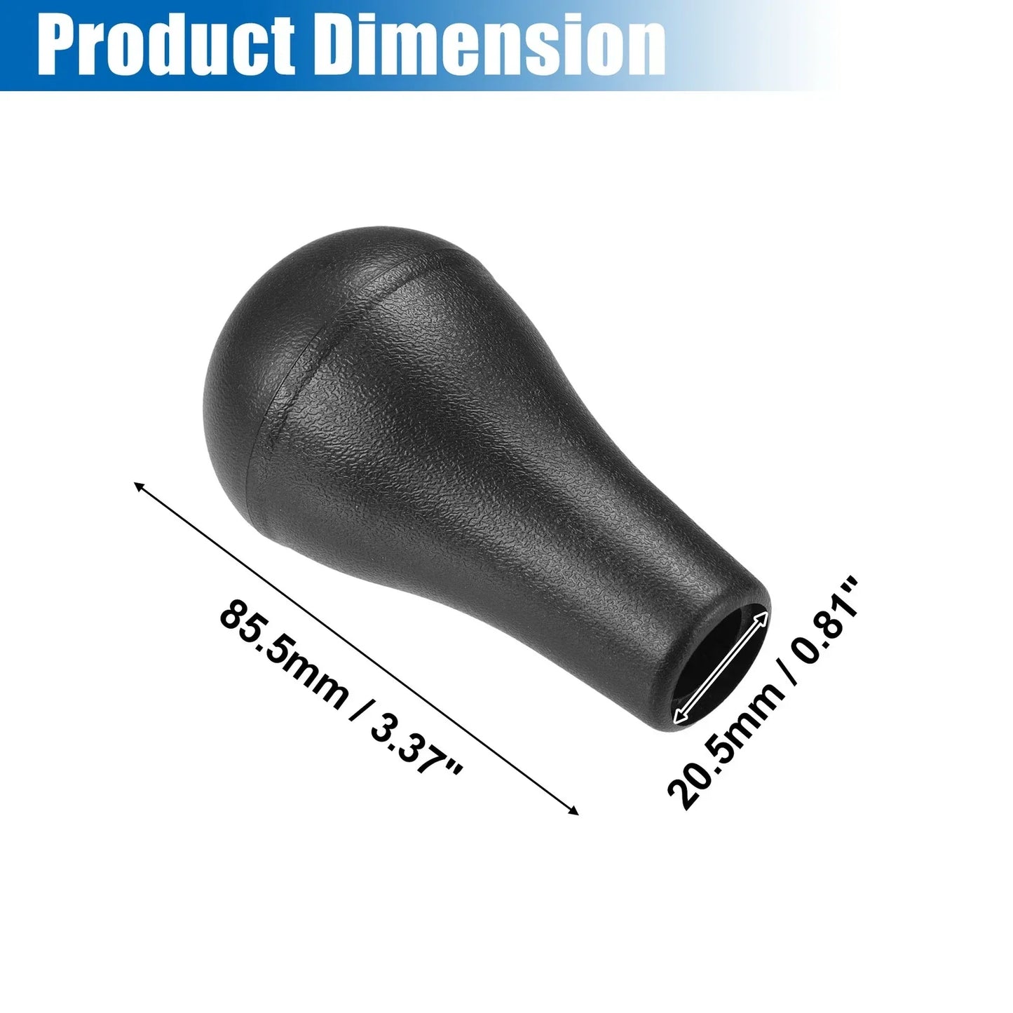 5 Speed Manual Transmission Shift Knob w/ Insert for Dodge