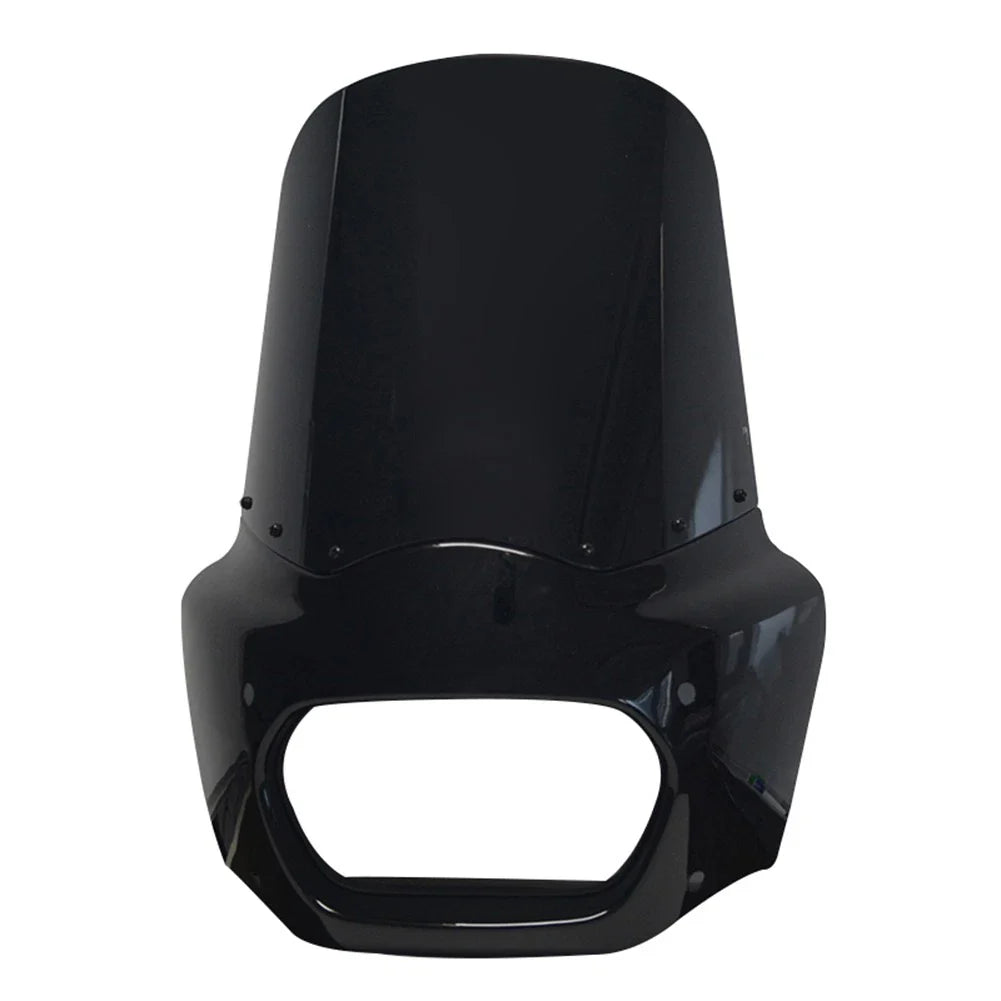 15" Front Black Windshield Fairing for Harley Softail Fat Bob (2018-2019)