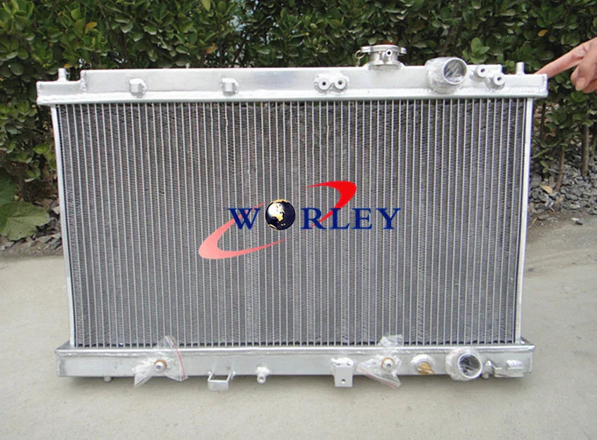Aluminum Radiator & Fans for Honda Integra Acura DC2 B18 GSR RS LS (1994-2001)