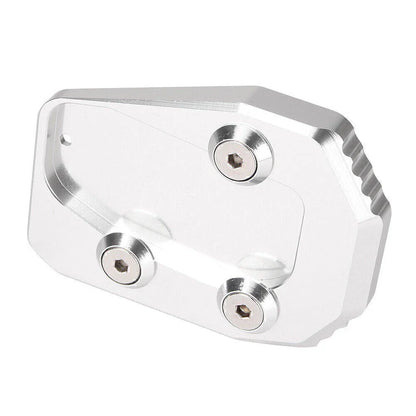 Kickstand Side Stand Extension Pad for Yamaha MT09 (2013-2016) Silver