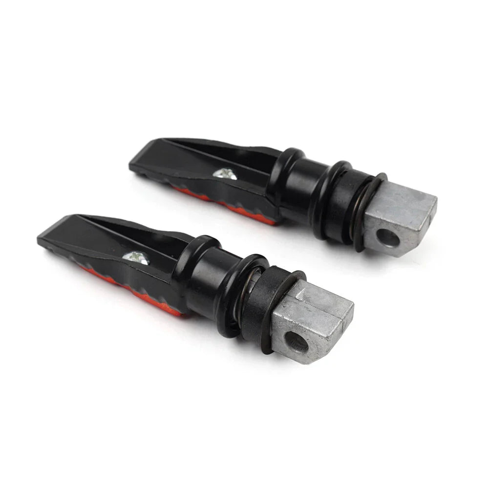 8MM Universal Motorcycle Rear Footrest Pegs for Harley & Honda