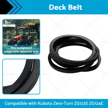 Deck Belt for Kubota ZeroTurn ZG123S ZG124E Z121SKH Z122EBR