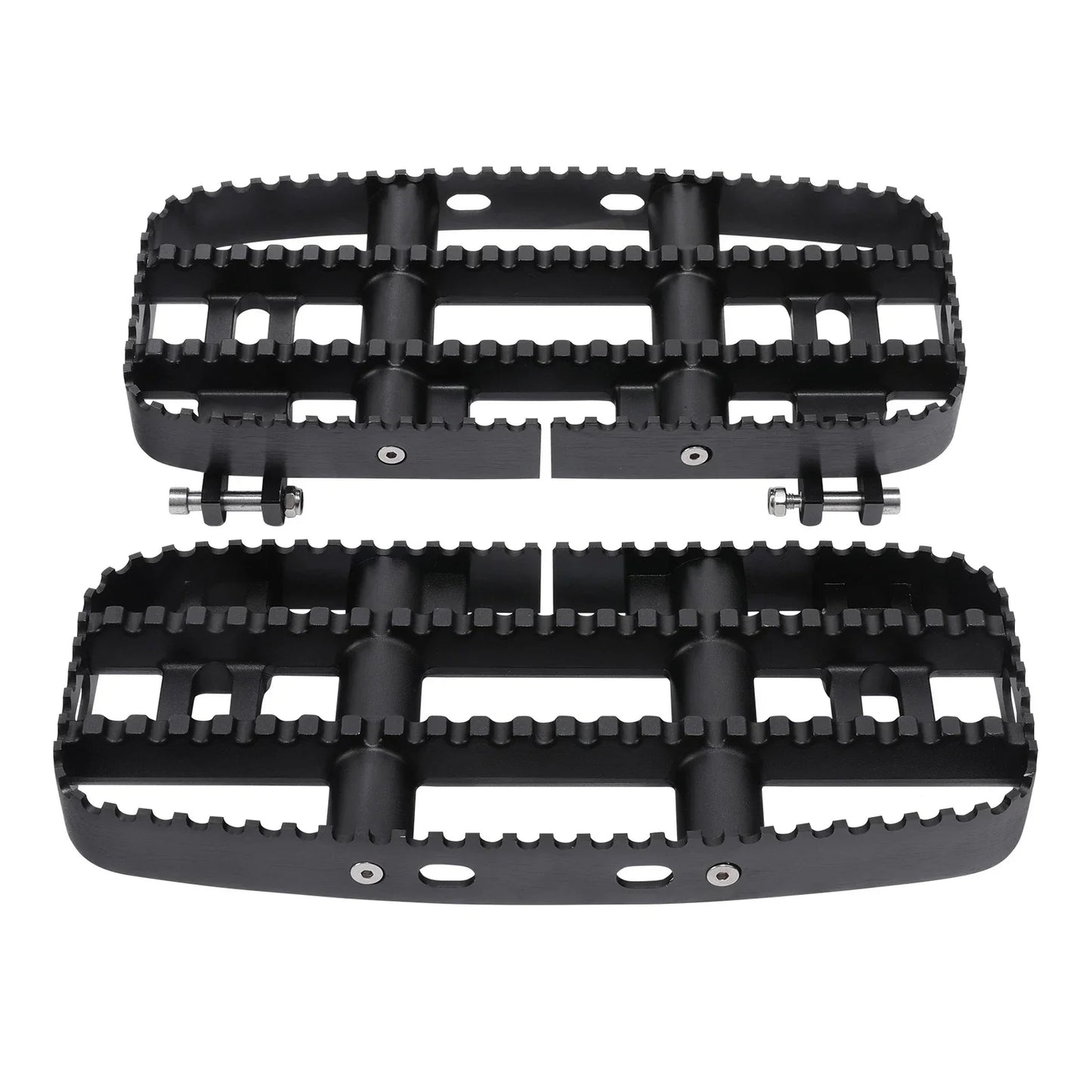 Black Driver Floorboards for Harley Touring Street Glide (2014-2024)