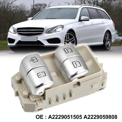 Rear Right Power Window Switch for Mercedes E S Class W213 W222 (2017-2023)