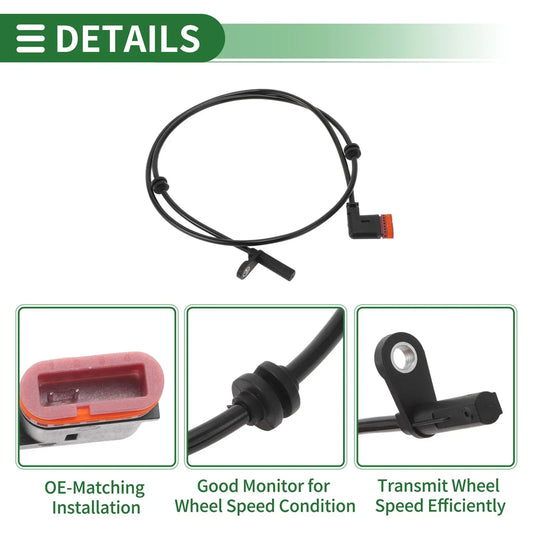 ABS Wheel Speed Sensor for Mercedes-Benz Glk250 (2013-2015)