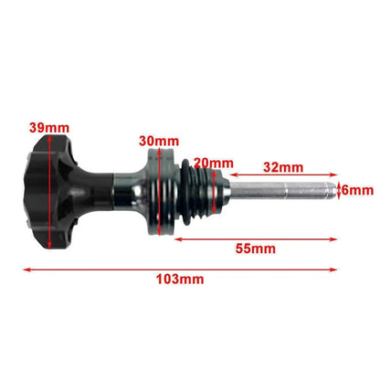 Aluminum Engine Oil Dipstick for 125CC ATV Pit Dirt Bike RED