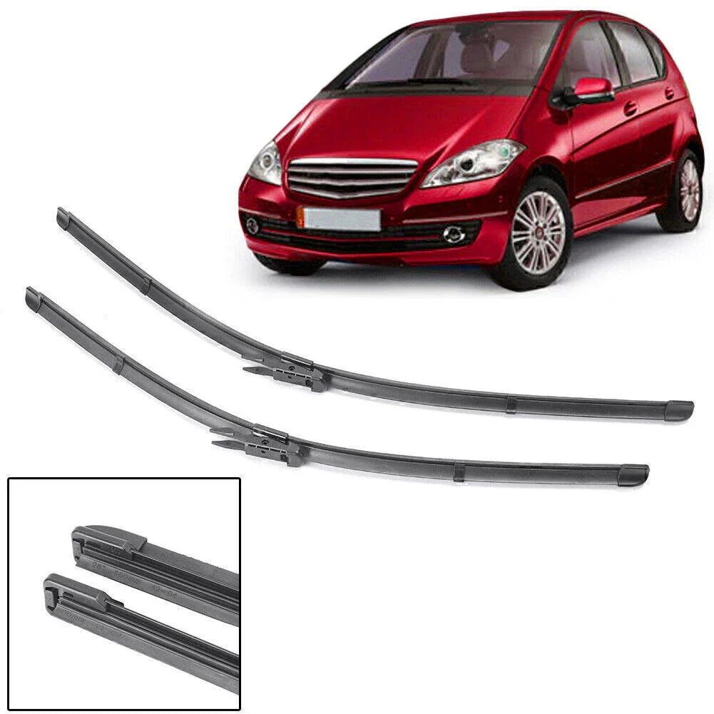 Front Wiper Blades Set for Mercedes Benz A W169/B W245 (2004-2012)