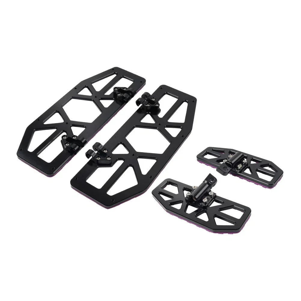 Driver Passenger Floorboard Foot Pegs for Harley Road Glide FLTRU (2006-2023)