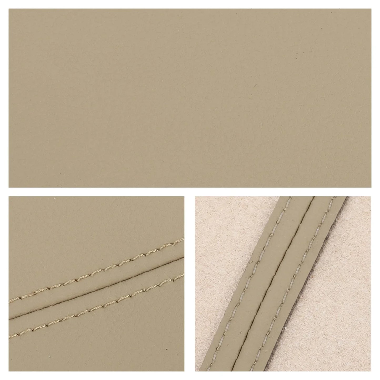 Front Door Panels Armrest Covers 2 x Beige for Honda Civic Sedan (2006-2011)