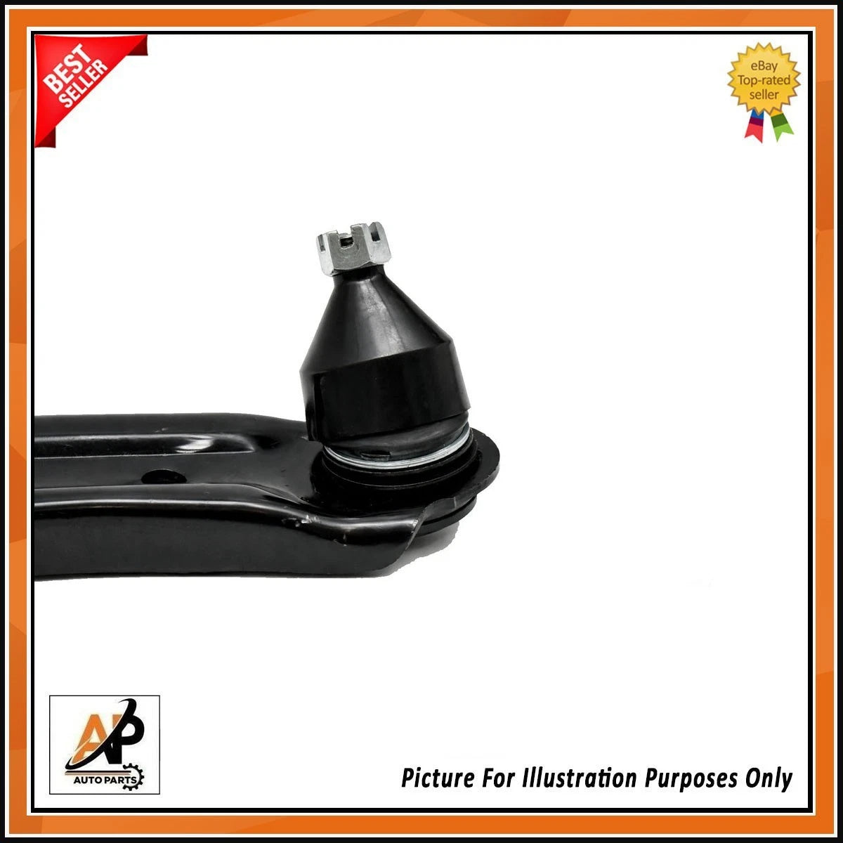 Front Lower Suspension Wishbone Arms Pair Replacement for Peugeot 107 (2005–2014)