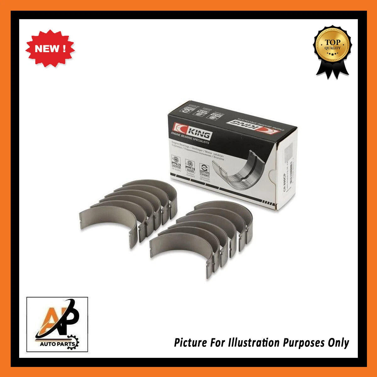 Engine Big End Bearing Replacement for DAF DH 825 (1983–1997)