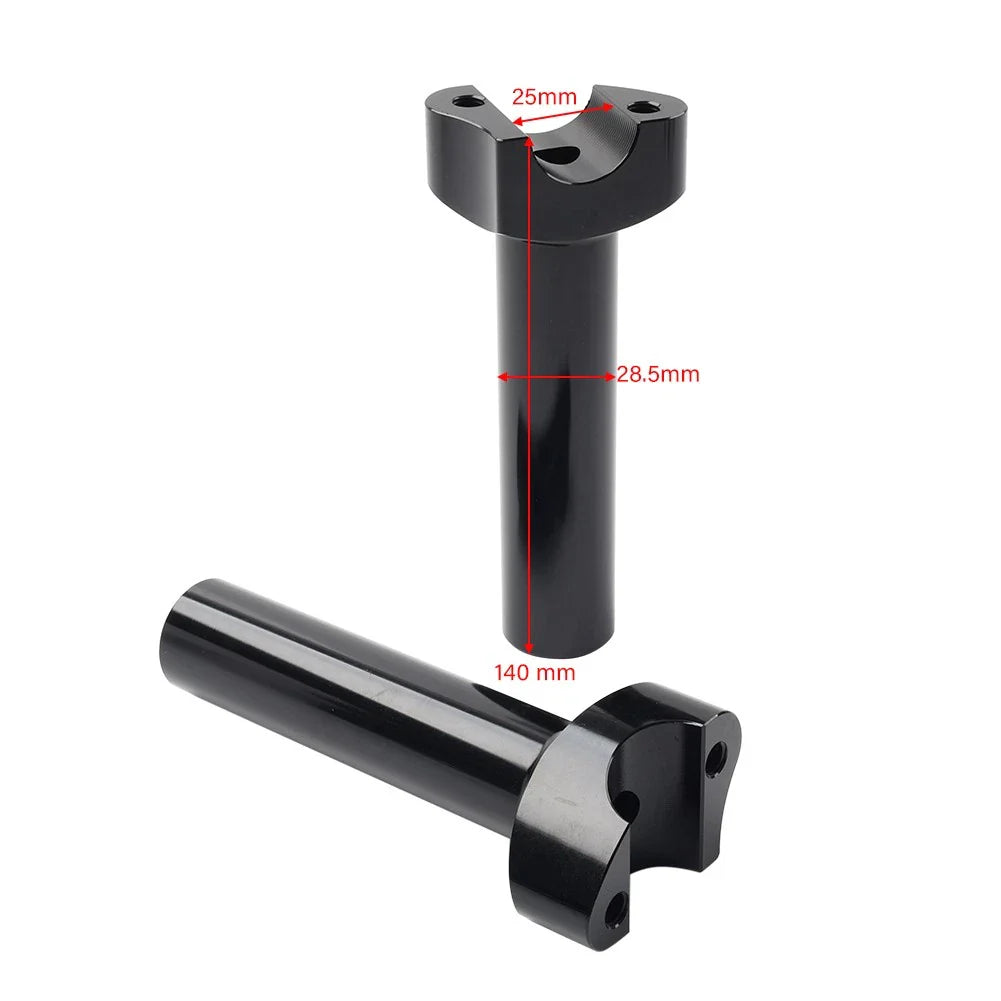 5.5" Straight Handlebar Risers for Harley Touring Dyna Street Bob (2006-2023)