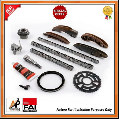 Engine Timing Chain Kit OEM Quality for BMW 2.0D N47 (2007–2012)