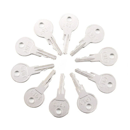 10 x Ignition Keys w/Key Ring for EZGO Golf Carts 1982+