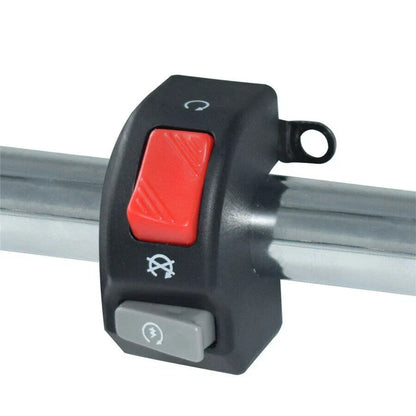 22mm Motorcycle Handlebar Switch for Engine Start Stop Kill Light Horn